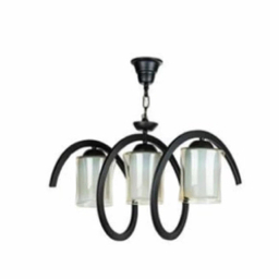 لوستر سه شعله نورهام مدل فنرى ۳