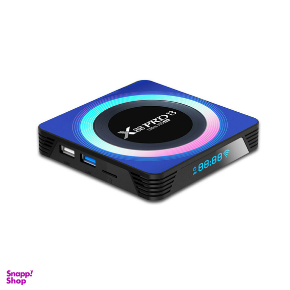 اندروید باکس ایکس 88 مدل X88 Pro13 Acrylic 4K 2023