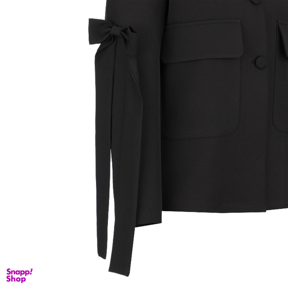 ست کت و شلوار زنانه السانا مدل نیایش کد 205001 رنگ مشکی