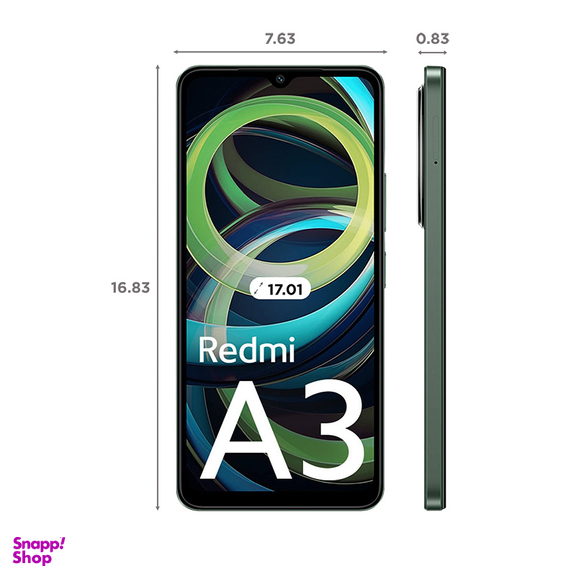 گوشی موبایل شیائومی مدل Redmi A3 دو سیم کارت ظرفیت 128 گیگابایت رم 4 گیگابایت