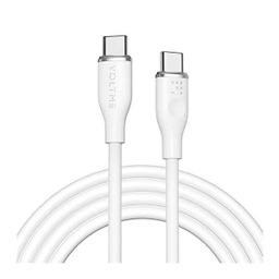 کابل شارژ Type-C ولتمی مدل Powerlink Moss Liquid Silicon طول 1 متر