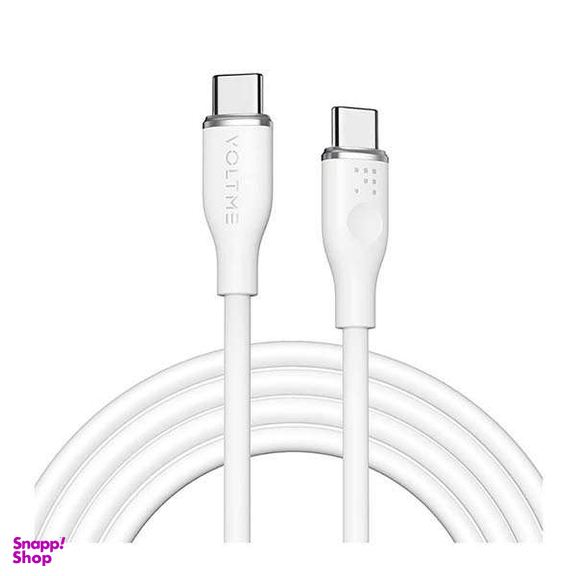 کابل شارژ Type-C ولتمی مدل Powerlink Moss Liquid Silicon طول 1 متر