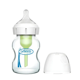 شیشه شیر دکتر براونز مدل پهن DB51700 گنجایش 150 میلی لیتر