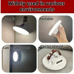 چراغ کمپینگ مدل LED-15600mAh با قابلیت پاوربانک و نور اضطراری