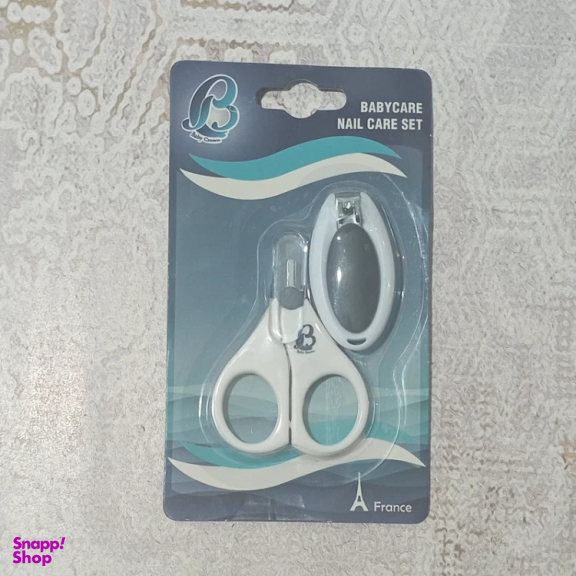 ست ناخن گیر کودک بیبی کورن مدل Care مجموعه 2 عددی