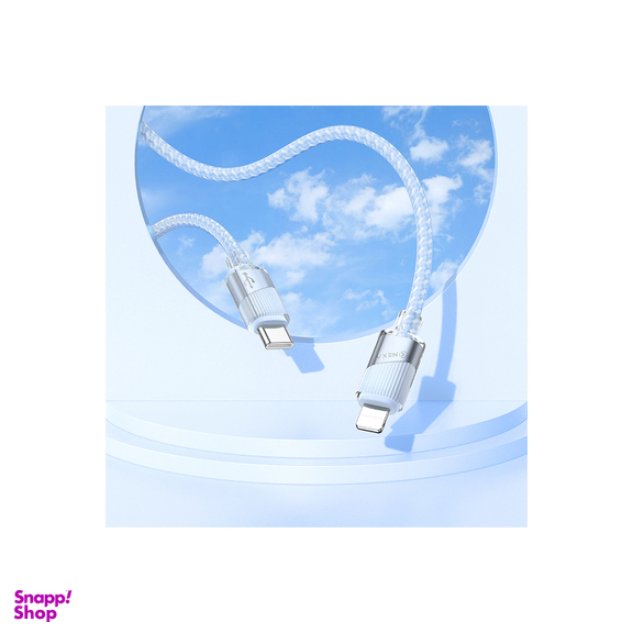 کابل شارژ 27 وات Type-C به Lightning نکسا مدل L71 طول 1.2 متر