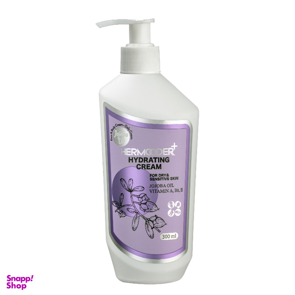 کرم آبرسان هرمودر مدل JOJOBA OIL حجم 350 میلی لیتر