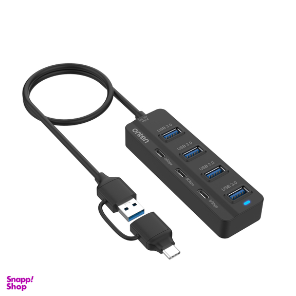هاب 7 پورت USB 3.0 اونتن مدل ONT-UCA5306 با قابلیت OTG