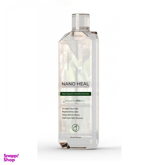 تونر پوست خشک و حساس نانوهیل مدل 001 حجم 270 میلی لیتر