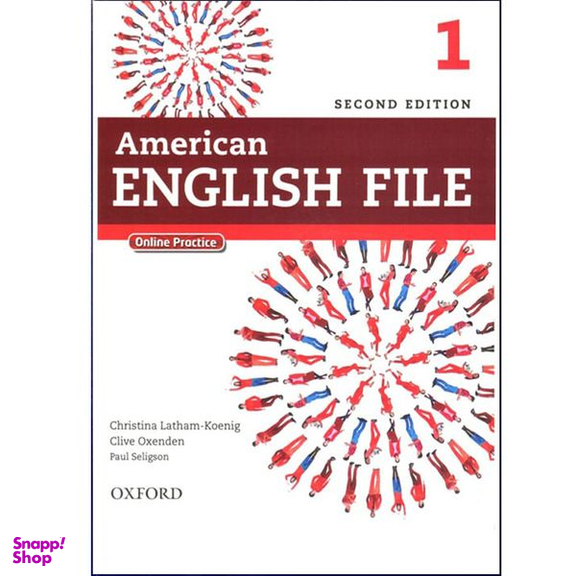 کتاب American English File 1  اثر جمعی از نویسندگان انتشارات هدف نوین