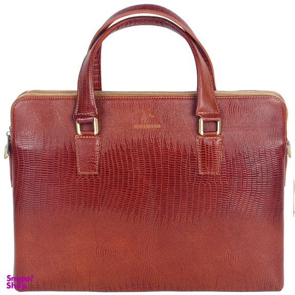 کیف اداری زنانه چرم بارز کد DZ66 LIZARD