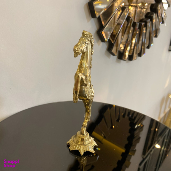 دکوری برنجی اسب مدل Asb20.829