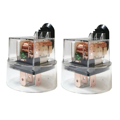 رله فن 100 آمپر شیشه ای خودرو مدل TMT100A_12V2 مناسب پژو 405 بسته 2 عددی