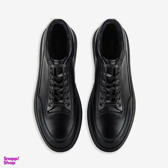 کفش روزمره مردانه چرم مشهد مدل J6213-001