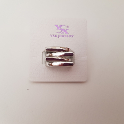 انگشتر زنانه وای اس ایکس طرح مربع کد 02
