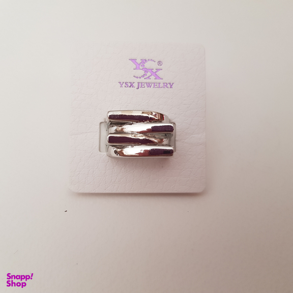 انگشتر زنانه وای اس ایکس طرح مربع کد 02
