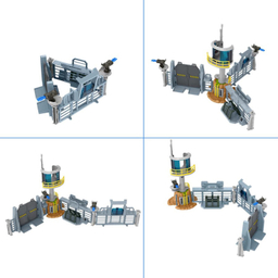 اکشن فیگور ماتیل مدل Jurassic World Outpost Chaos Playset