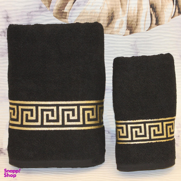 سرویس حوله 2 تکه آذرریس تبریز مدل  روم سانتی‌متر