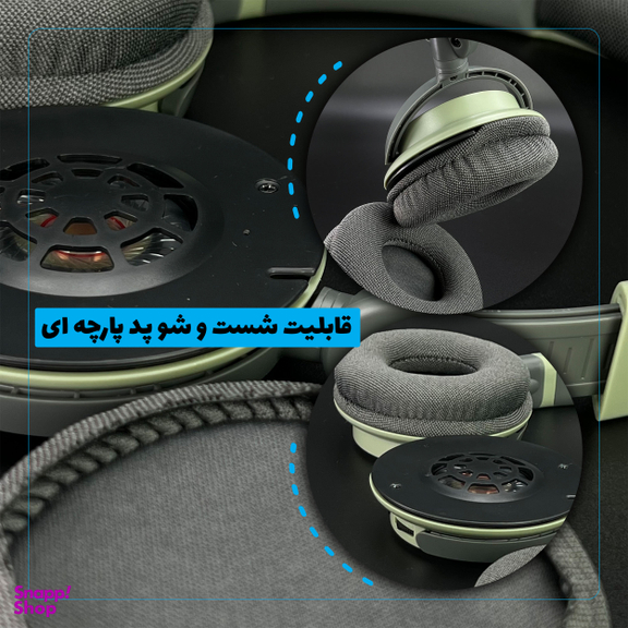 هدفون بلوتوثی نیا مدل Nia P400
