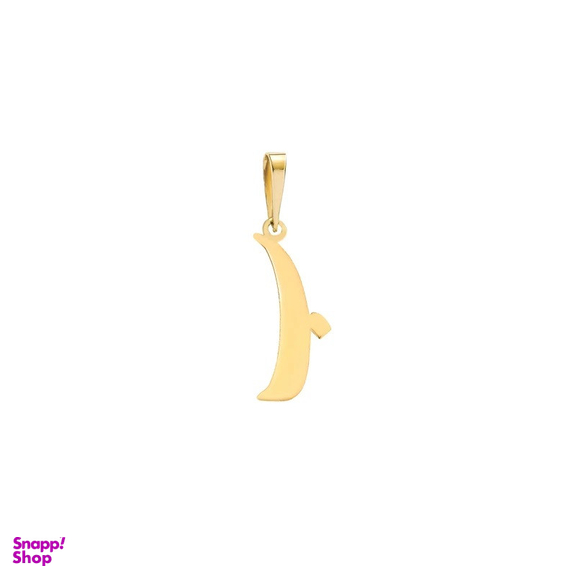 آویز گردنبند طلا 18 عیار زنانه وی وی گلد گالری طرح حروف