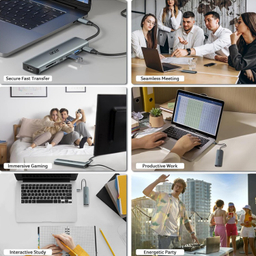 USB هاب 7 پورت Type-C ایسر مدل ODK360