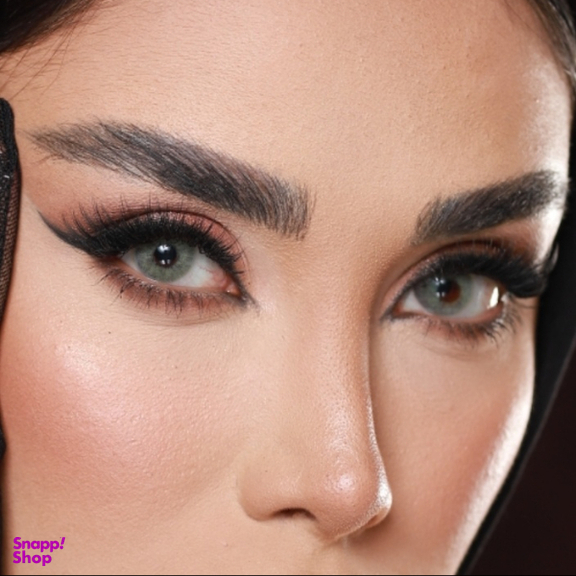 لنز رنگی سالیانه هرا شماره 6 کد SCA210 رنگ سبز طوسی روشن