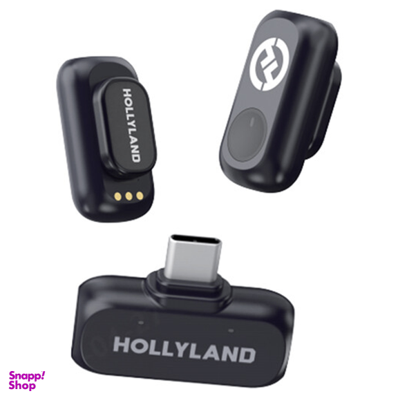 میکروفون بی‌ سیم دو کاربر هالی لند مدل Hollyland LARK A1 Mini Duo USB-C