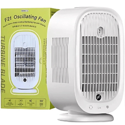 پنکه و کولر آبی و مه پاش رومیزی شارژی ریمکس کد F21