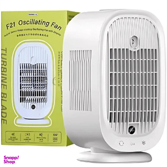 پنکه و کولر آبی و مه پاش رومیزی شارژی ریمکس کد F21