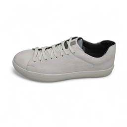 کفش طبی مردانه چرم ریباری مدل P2 رنگ سفید