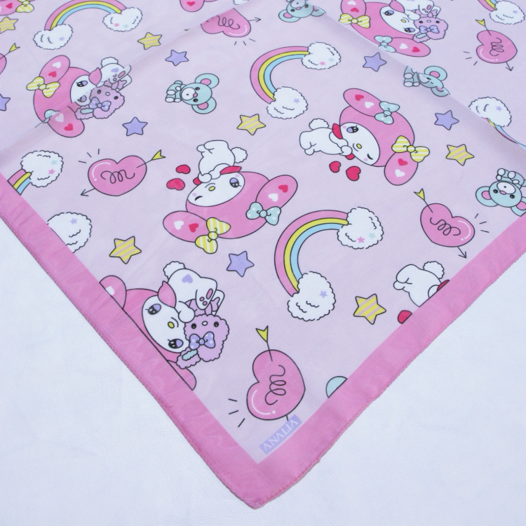 روسری دخترانه طرح کرومی کد ana10235