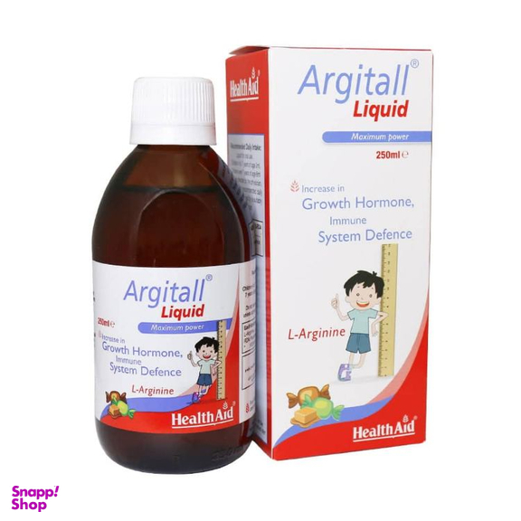 شربت آرژیتال هلث اید حجم 250 میلی لیتر
