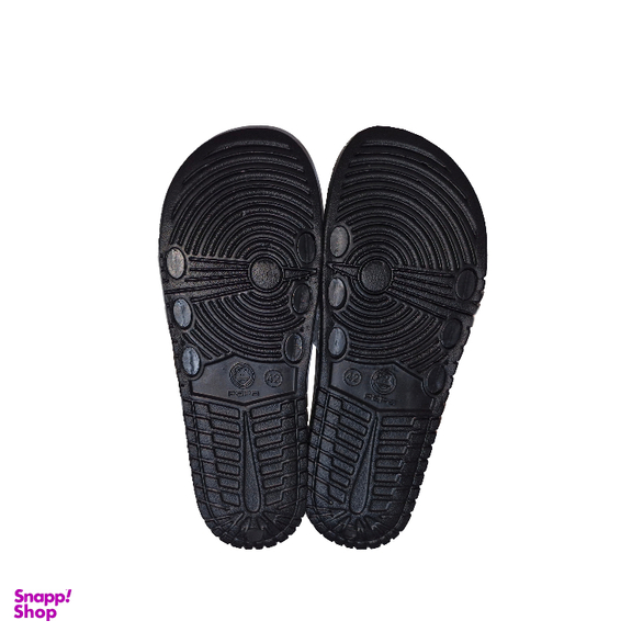 دمپایی مردانه پاپا مدل lv رنگ طوسی