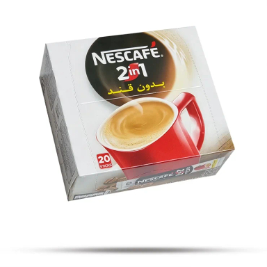 گافی میکس 2×1 نسکافه بسته 20 عددی