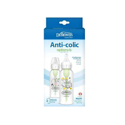 شیشه شیر دکتر براونز طرح سنجاب و بز مدل SB82042 گنجایش 250 میلی لیتر بسته 2 عددی