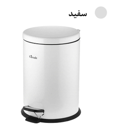 سطل زباله پدالی سرکوله مدل آرام بند کد 20L