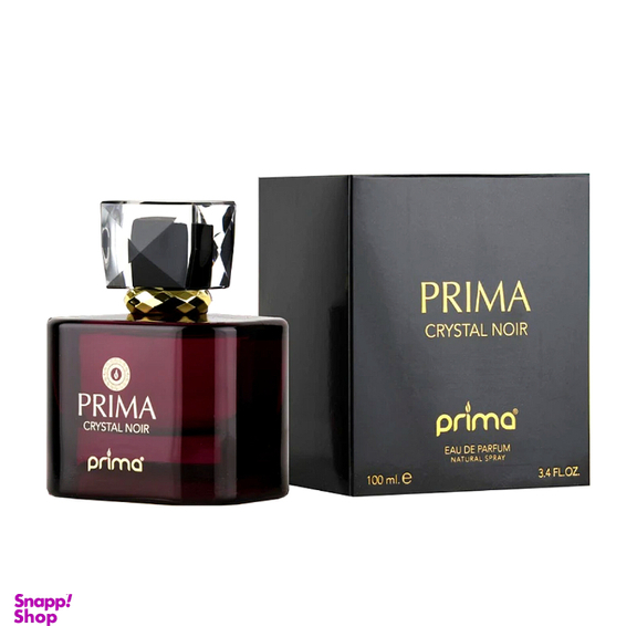 ادوپرفیوم زنانه پریما مدل کریستال نویر حجم 100 میلی لیتر