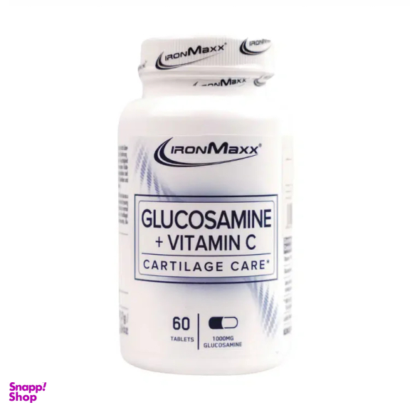 کپسول گلوکزآمین و ویتامین ث آیرون مکس بسته 60 عددی