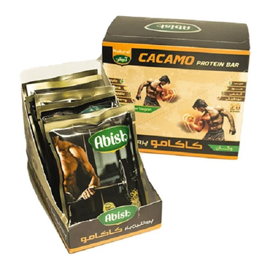 پروتیین بار آبیش وزن 40 گرم بسته 12 عددی