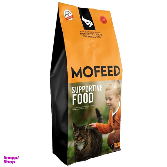 غذا خشک گربه مفید مدل Supportive Food وزن 10 کیلوگرم