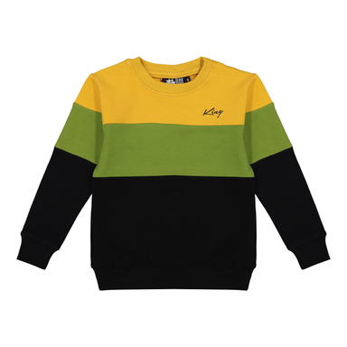 بلوز پسرانه مادر مدل فلیپ رنگ خردلی سبز