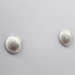 گوشواره نقره زنانه مدل ماه کد e03