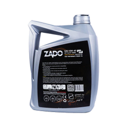 روغن موتور خودرو زادو مدل SAE 10W40-SL/CF-16000 حجم 4 لیتر