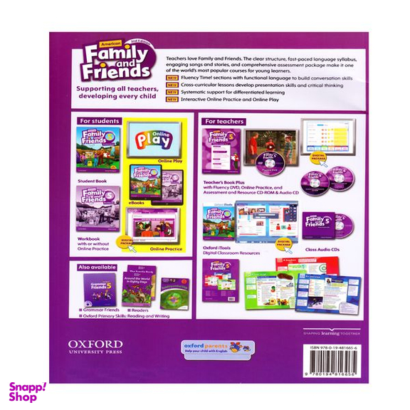 کتاب Family and Friends 5 اثر جمعی از نویسندگان انتشارات آرماندیس شش جلدی