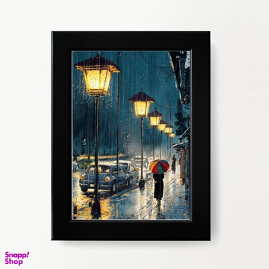 تابلو مدل شب بارانی کد 0011