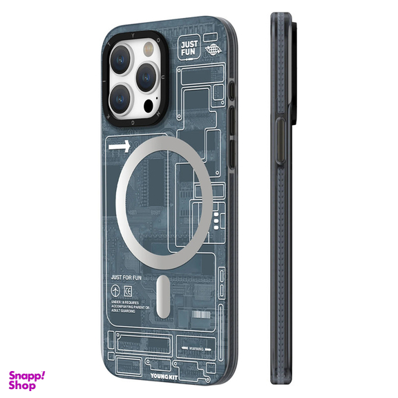 کاور یانگ کیت مدل Technology Futuristic مناسب برای گوشی موبایل اپل iphone 16promax