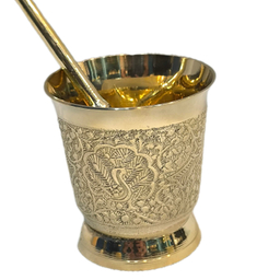 زعفران ساب برنجی طرح طاووس کد 1116