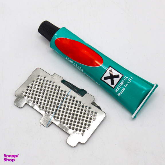 چسب و وصله پنچرگیری تیوب مدل MNT - 958 مجموعه 12 عددی