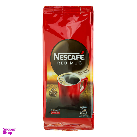 پودر قهوه فوری رد ماگ نسکافه وزن 100 گرم