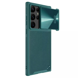 کاور نیلکین مدل CamShield Leather S Case مناسب برای گوشی موبایل سامسونگ Galaxy S23 Ultra